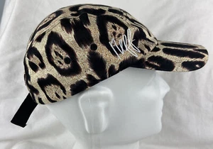 Cappello Berretto Baseball Neff Headwear Leopardato Stampa 5 Pannelli Regolabile Strapback - Foto 1 di 7