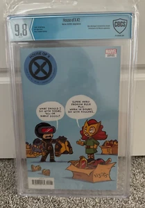 HOUSE OF X # 2 MARVEL COMICS - GRADED 9.8 WHITE CBCS - Picture 1 of 2