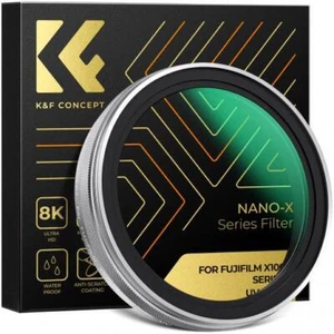 K&F Concept Fuji X100 Lens MCUV Filter for X100 X100F X100S X100T X100V X100VI - Picture 1 of 7