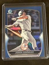 2023 Bowman Chrome Jasson Dominguez True Blue /150 Yankees Prospect