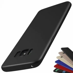 Ultra Thin Slim Matte Back Case Cover For Samsung Galaxy S8 Plus S7 S6 A5 Note 8 - Picture 1 of 10