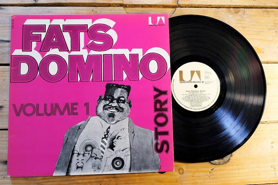FATS DOMINO STORY VOLUME 1 LP 33T VINYLE EX COVER EX ORIGINAL - Photo 1/1