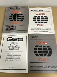 1989 / 1990 Geo Prizm Factory Service Manual Set - Picture 1 of 9