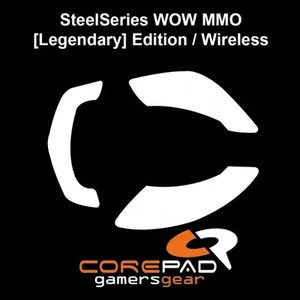 Corepad Skatez SteelSeries WoW Legendary MMO Souris Pieds Hyperglides Téflon - Picture 1 of 1