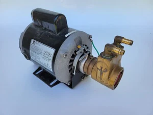 EMERSON 115/230V AC Motor 1/3 HP with PROCON PUMP , g16b - Picture 1 of 5