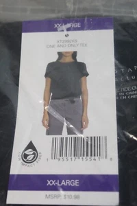 Social Standard By Sanctuary Women's One And Only Tee Shirt Black Size XXL - Picture 1 of 2