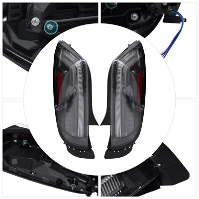 For 2013-2017 Cadillac XTS 4-Door LED Taillight Assy Front Left&Right Side Lamp Foto 1 de 4