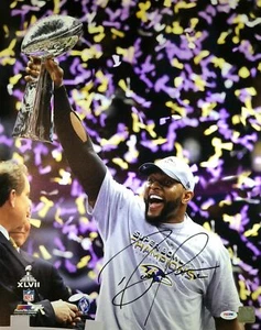 Ray Lewis autographed signed 16x20 photo NFL Baltimore Ravens PSA COA Super Bowl - Picture 1 of 1