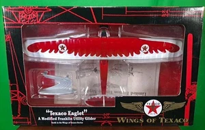 Vintage Wings Of Texaco Texaco Eaglet Modified Franklin Utility Glider Red - Bild 1 von 7