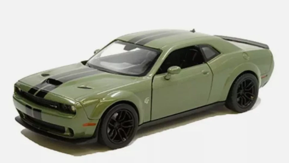 MOTOR MAX, DODGE Challenger SRT Hellcat 2018 verde, 1/24,  MMX79350VERT - Immagine 1 di 1
