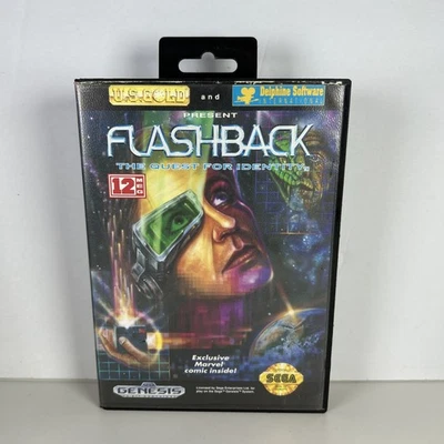 Flashback (Sega Genesis) No Manual - Tested and Works! - Image 1 of 4
