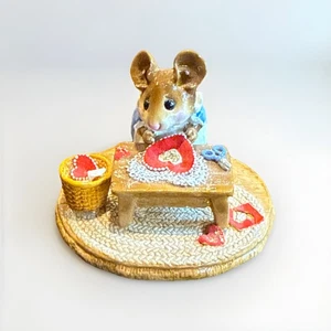 CLEMENTINE Wee Forest Folk WFF M-204 blaues Kleid ohne Karton signiert DP Valentine - Bild 1 von 4