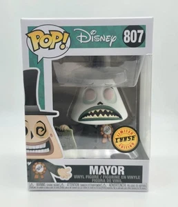 Funko POP! Disney The Nightmare Before Xmas Mayor Chase 807 w/ POP! Protector - Picture 1 of 4