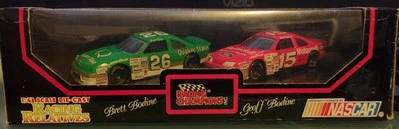 Racing Champions Racing Relatives 1:43 Die Cast #26 Brett Bodine #15 Jeff Bodine - Image 1 of 4