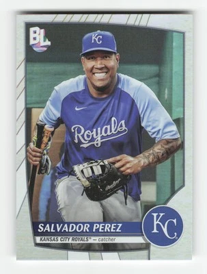 2023 Topps Big League #250 Salvador Perez Rainbow Foil - Image 1 of 2