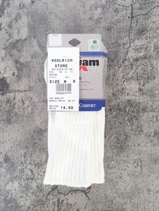 Vtg Wigwam NEW Encore Athletic Cotton Crew Socks Medium Mens 6-10 Made in USA - Picture 1 of 4