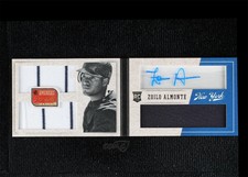 2013 Panini America's Pastime Booklet /99 Zoilo Almonte #309 Rookie Auto RC