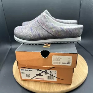 Merrell Juno Clog Wolle Damen Größe 8 Hausschuhe Grau Slipper Schuhe J002274 - Bild 1 von 9