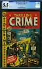 Thrilling Crime Cases 41 (#1) CGC 5.5 L.B. Cole ONLY 1 FINER 1950 Star4020388007