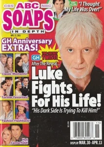 ABC Soaps In Depth Apr 13, 2015 ANTHONY GEARY-TYLER CHRISTOPHER-RENA SOFER-MAURA - Picture 1 of 1