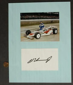 Indy 500 Champion Al Unser, Jr. signed / autographed card & photo set VINTAGE--- - Picture 1 of 1
