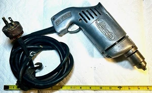 Vintage Milwaukee 1/4” Hole Shooter Corded Power Drill Model 250 TESTED (G) - Picture 1 of 8