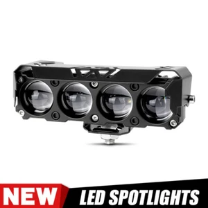 1X Barra de luces LED de trabajo Spot Pod conducción niebla amarillo blanco motocicleta ATV todo terreno - Imagen 1 de 9