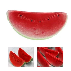 Simulierter Obstschaum Wassermelonenscheibe Party -Heimdekoration Zur Dekoration - Picture 1 of 12