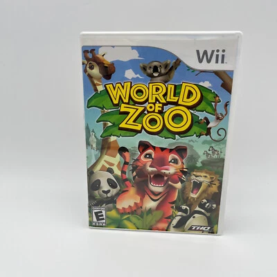 World of Zoo Nintendo Wii 2009 Complete With Manual - Image 1 of 4