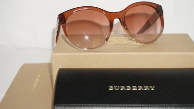 BURBERRY Nuevo Auténtico Marrón Gradiente Rosa BE4236F 360813 56 140 Foto 1 de 4