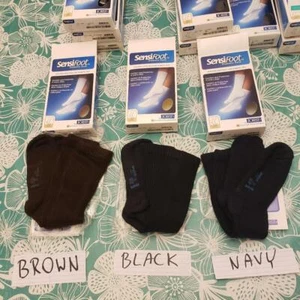 Jobst Sensi Foot Diabetic Crew Socks Compression 8-15 mmHg Size & Color UNISEX - Picture 1 of 9