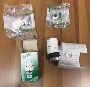 VALVOLA E DETENTORE TERMOSTATIZZABILE RAME, 338302 CALEFFI, NUOVO E SIGILLATO - Foto 1 di 10