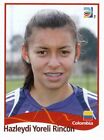 Panini Sticker Frauen Fuball WM 2011 Nr. 229 Hazleydi Yoreli Rincon COL Columbi