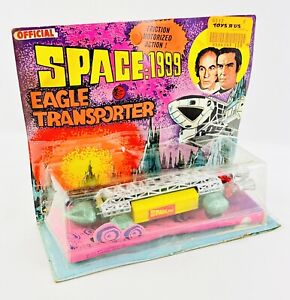 Super Rare Ahi Space 1999 Eagle Transporter Friction Toy 1976 - Yellow Trans Pod