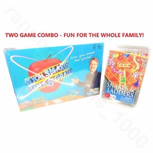 ¿Eres más inteligente que un estudiante de quinto grado? Juego de Mesa con Serpientes y Escaleras Combo Nuevo - Imagen 1 de 5