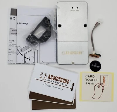 RFID Cabinet Lock with External Sensor, all metal, 125 Khz - Image 1 of 4