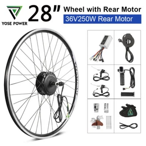 28 "36V250W Kit di conversione ruota libera posteriore per motore bici elettrica - Foto 1 di 11
