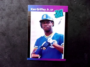 RATED ROOKIE 1989 DONRUSS #33 KEN GRIFFEY JR. IN NRMT+++ ZUSTAND..MARINERS..HOF - Bild 1 von 2