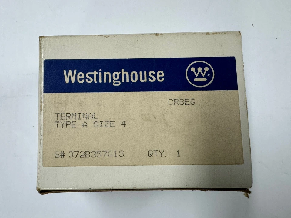 (NEW OEM)  372B357G13 WESTINGHOUSE TERMINAL KIT TYPE A SIZE 4 CRSEG - Image 1 of 1