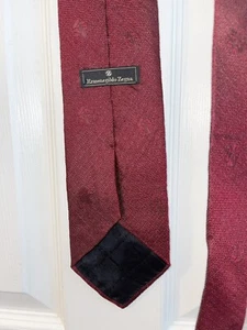 ๐ ERMENEGILDO ZEGNA tie Silk Floral Textured Italy ๐ฎ๐น - Picture 1 of 9