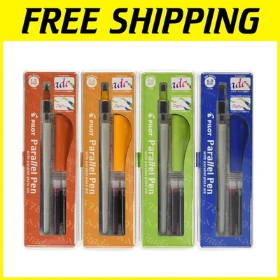 Juego de bolígrafos de caligrafía paralela con cartucho extra Foto 1 de 4