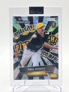 2024 WILD CARD ALUMINATION PAUL SKENES RC COMIX #D 7/10 SSP PIRATES - Picture 1 of 1