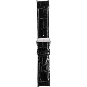 Correa de reloj Tissot 24 mm de cuero negro T60004115 - Imagen 1 de 1