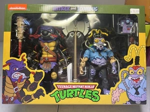 NECA Nickelodeon: Teenage Mutant Ninja Turtles - Antrax and Scumbug 7" Action... - Bild 1 von 6
