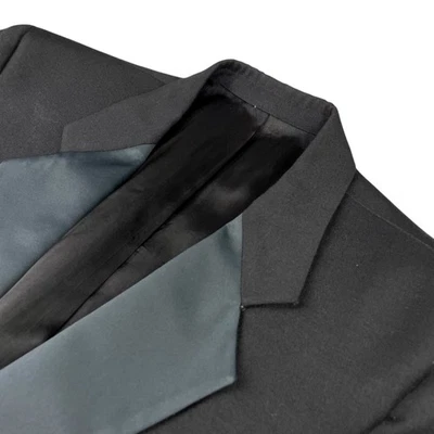 VTG Givenchy Men's Satin Lapel One-Button Tuxedo Jacket Black • 40R - Image 1 of 4