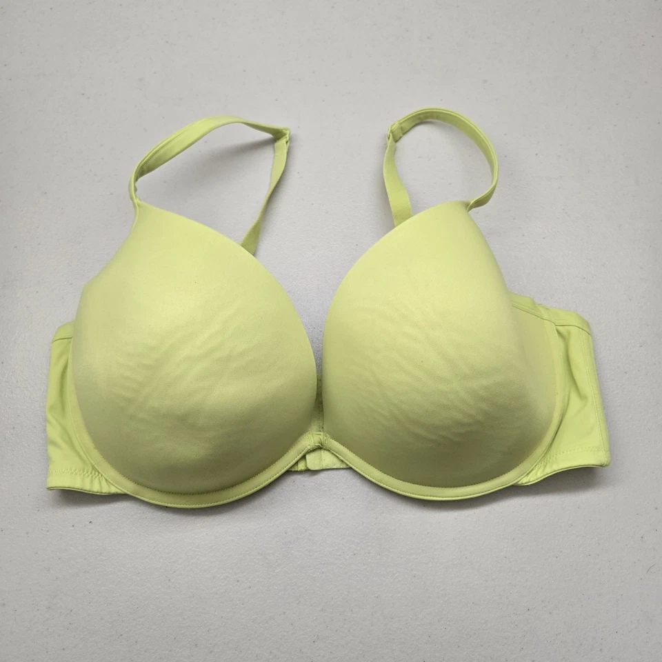 Sujetador Cacique para mujer 42DD camiseta verde con aros correa ajustable Foto 1 de 4