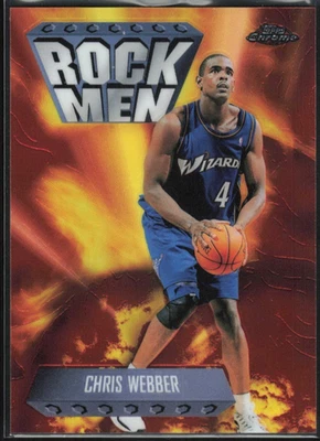 CHRIS WEBBER    1998-99 Topps Chrome Season's Best ROCK MEN #SB19 - image 1 of 2