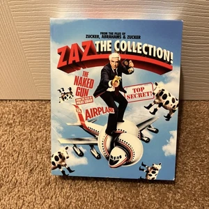 ZAZ The Collection 4K Slipcover Box Only NO DISCS Airplane Too Secret Naked Gun - Picture 1 of 5