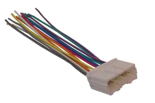 1992-2013 Select Mitsubishi- aftermarket stereo to factory harness adapter WH-54 - Image 1 of 1