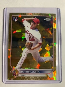 2022 Topps Chrome Sapphire Gold #594 Janson Junk #D /50 RC Angels - Picture 1 of 2